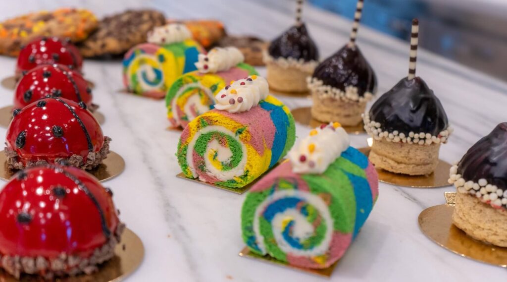 Just some of the amazing desserts at the Sweeterie  | Photo by: Hersheypark
