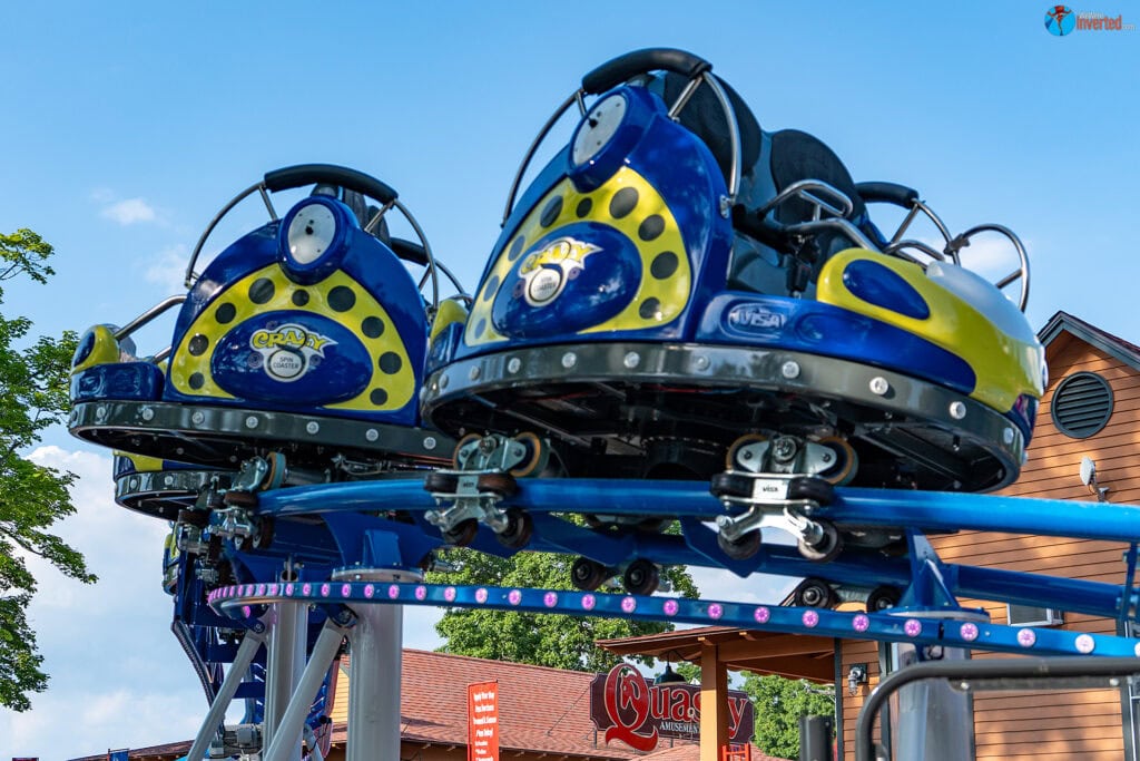 Crazy 8 Spin Coaster - Quassy Amusement Park